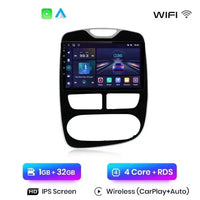 Autoradio CarPlay Renault Clio 4 Phase 1 (2012-2016) – Écran IPS HD, 1 Go / 32 Go