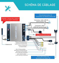 Boîtier CarPlay Mercedes CLS W218 (2010-2017) – NTG 4.0, 4.5 ou 5.0, sans fil, écran d'origine conservé, vue 6