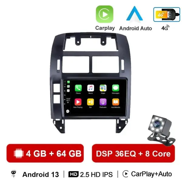 CARPLAY POLO 4 (2001 - 2011) N2 - Compatible avec - Disponible sur carplay - voiture