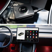 Boîtier CarPlay Tesla Model 3, Y, S, X (2016-2024) – Sans fil, écran d'origine conservé, vue 2