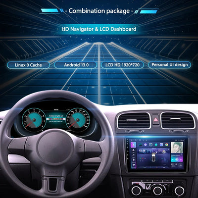 Profil du cockpit virtuel Skoda montrant l'épaisseur du boîtier