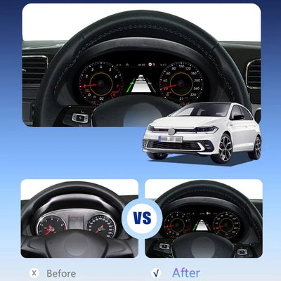 Combiné numérique Skoda Superb 2, packshot studio du boîtier complet
