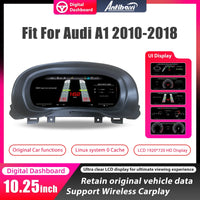 Compteur Digital Audi A1 8X (2010-2018) – Écran 10,25 pouces, CarPlay sans fil