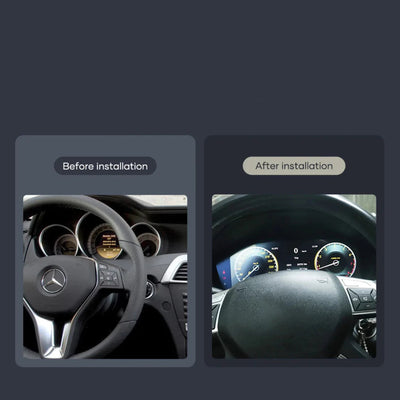 Compteur digital Mercedes GLE avec compteurs personnalisables