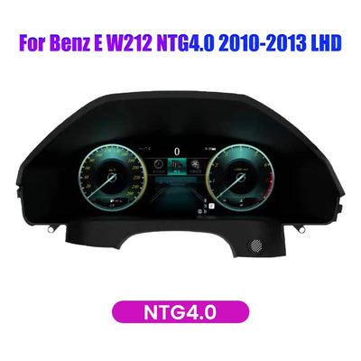 Compteur digital Mercedes W212 en situation dans l'habitacle
