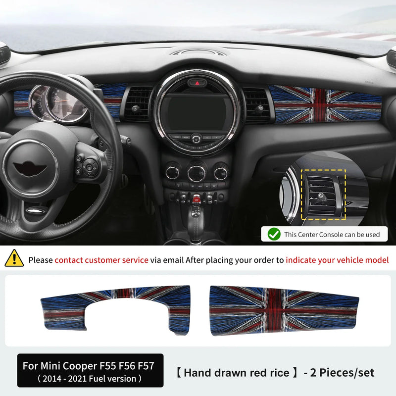 Coque Décorative Tableau de Bord MINI Cooper F55 F56 F57 (2014-2023) – 18 Finitions, vue 18