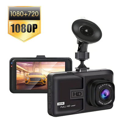 Dashcam 1080P avant arrière vision nocturne G-Sensor