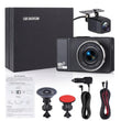Dashcam 2K Wi-Fi Avant Arrière – Écran Intégré, Angle 170°, Carte SD 64 Go