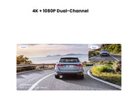 Dashcam 4K Connectée 4G – Avant Arrière, GPS, Wi-Fi 5 GHz, Boîtier Cloud, Kit 24 h, vue 2