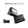 Dashcam Voiture 4K Avant Arrière – GPS, WiFi, Surveillance 24h, Carte SD 64 Go