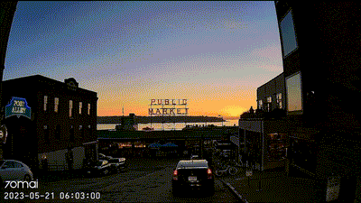 Dashcam A200 démonstration caméra voiture 1080P