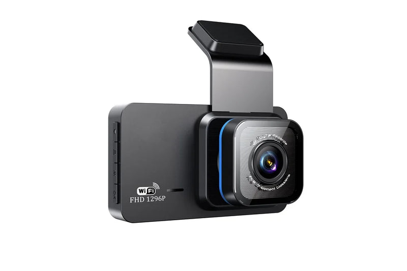 Dashcam Voiture 2K WiFi – Écran Intégré, Vision Nocturne, Mode Parking, SD 32 Go, vue 3