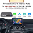 Boîtier CarPlay Mercedes Multi-Modèles NTG 4.0, 4.5 et 5.0 (2009-2018) – Sans fil, écran d'origine conservé