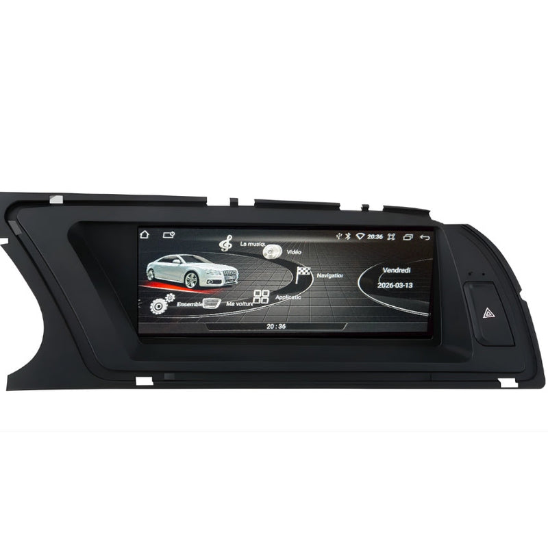 Autoradio CarPlay Audi A4 A5 Q5 B8 (2009-2015) – Écran Android, MMI 2G, 3G ou sans GPS