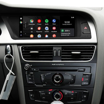 Becquet Voiture Écran Autoradio Android pour Audi A4 A5 B8 Q5