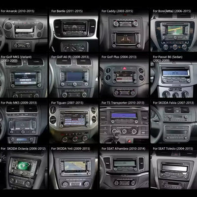 Autoradio Android CarPlay pour VW Golf 5 6 et Polo