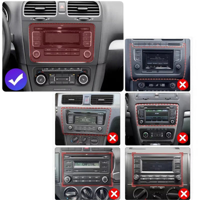 Autoradio Android CarPlay pour VW Golf 5 6 et Polo