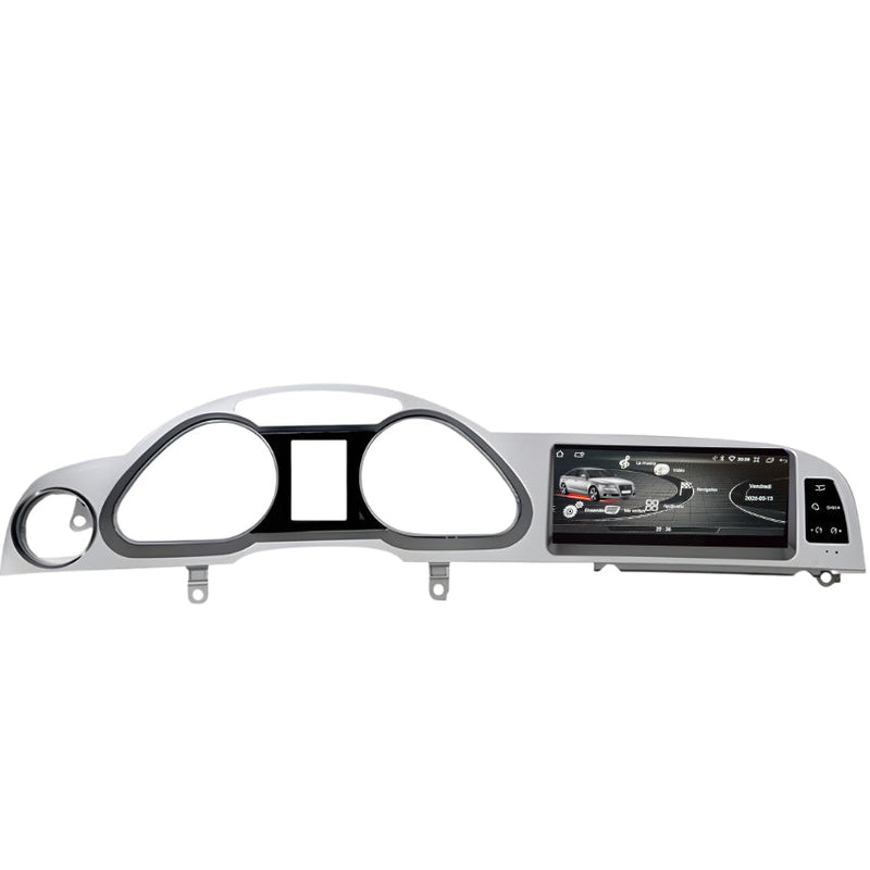 Autoradio CarPlay Audi A6 C6 (2005-2011) – Écran 10,25 pouces, cadre argent ou noir, vue 7