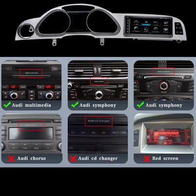 Autoradio CarPlay Tactile 10,25 Pouces Pour Audi A6 C6