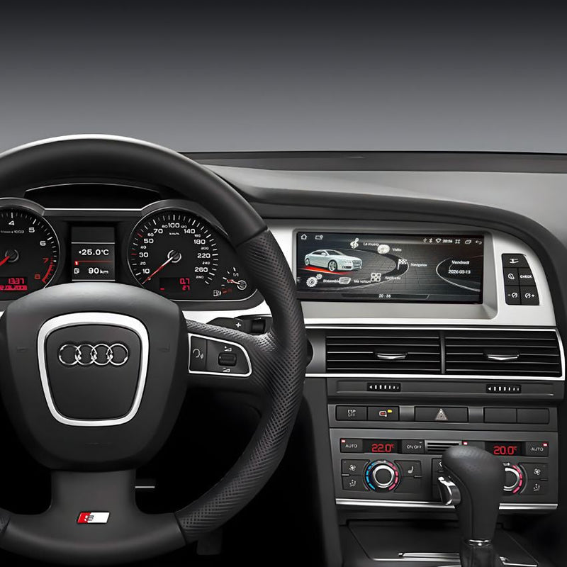 Autoradio CarPlay Tactile 10,25 Pouces Pour Audi A6 C6
