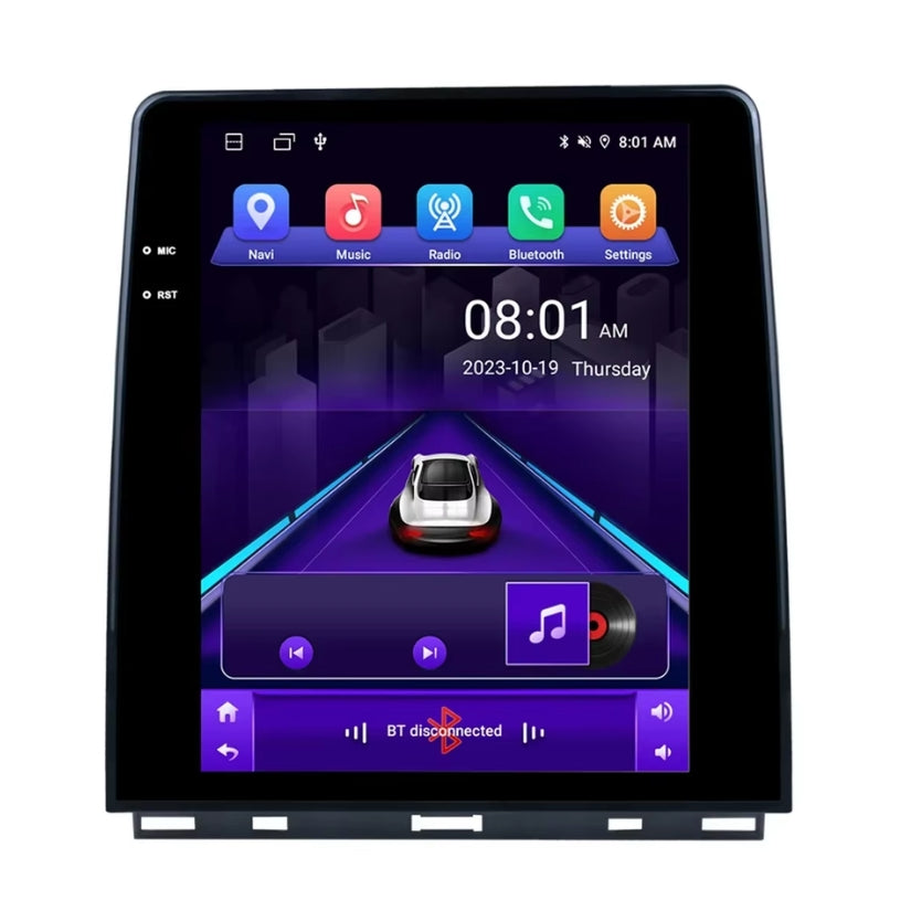 Renault Clio 5 Écran Autoradio Android 12 Tactile 9.7 Pouces