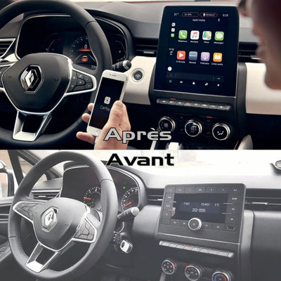 Renault Clio 5 Écran Autoradio Android 12 Tactile 9.7 Pouces