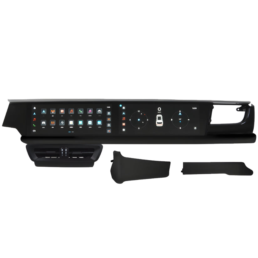 Becquet Voiture Écran CarPlay Double pour Porsche Macan, 2GB/32GB