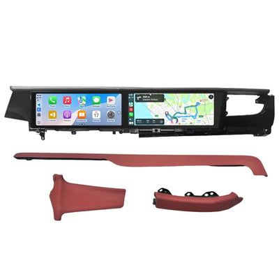 Becquet Voiture Écran CarPlay Double pour Porsche Macan, 2GB/32GB