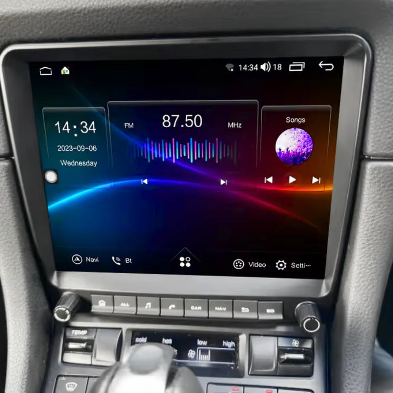 Porsche 911 991, Cayman, Boxster Écran CarPlay Tactile HD