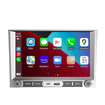 Écran Autoradio CarPlay pour Porsche 911 997, Cayman 987, Boxster