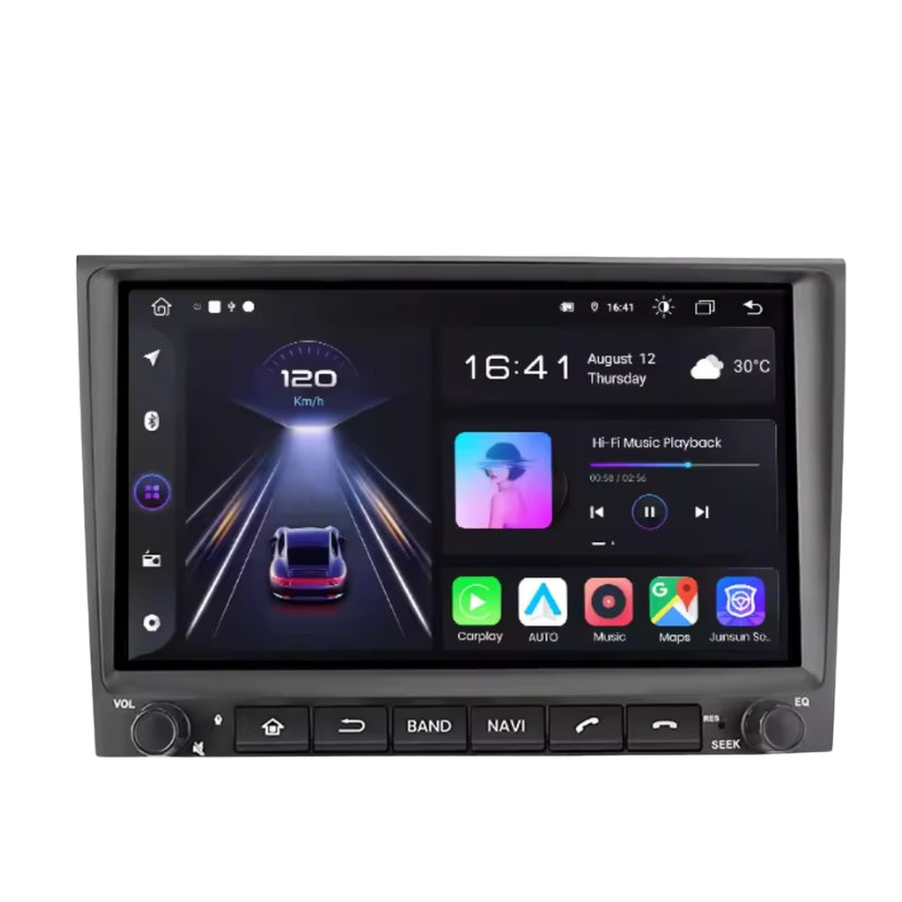 Écran Autoradio CarPlay pour Porsche 911 997, Cayman 987, Boxster