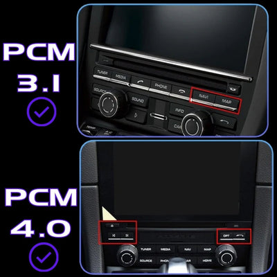 Écran CarPlay pour Porsche Macan, Compatible PCM 3.1 et 4.0