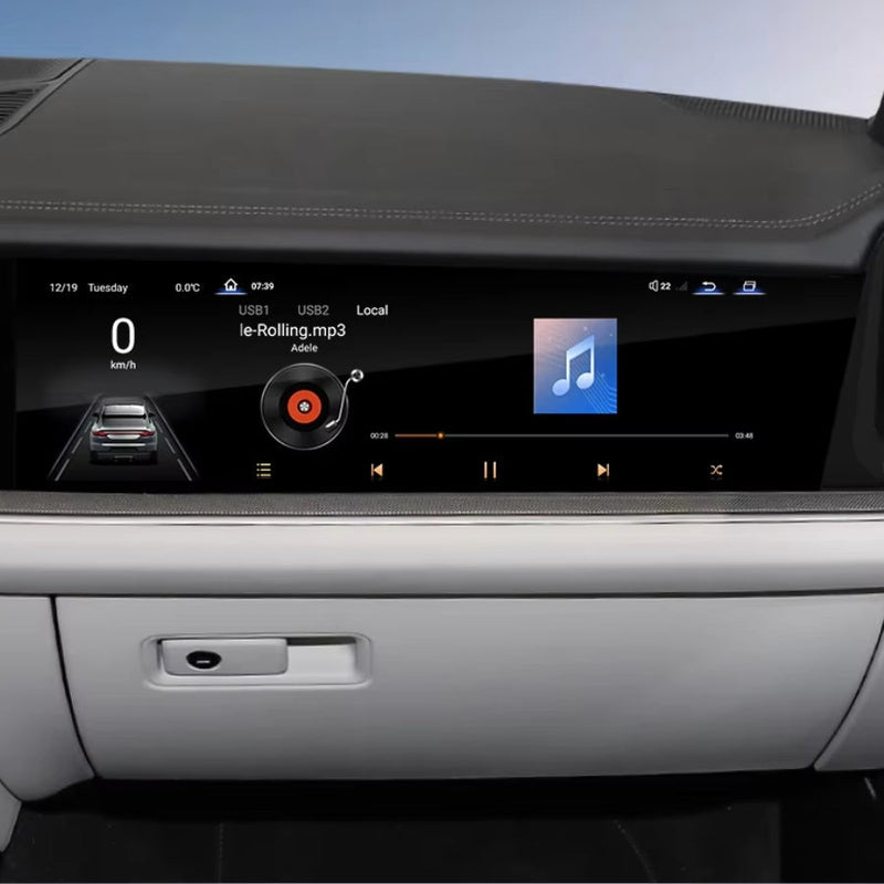 Écran Copilote Porsche Cayenne 3 (2018-2025) – CarPlay Passager, 4 Go / 64 Go, 3 Coloris, vue 3