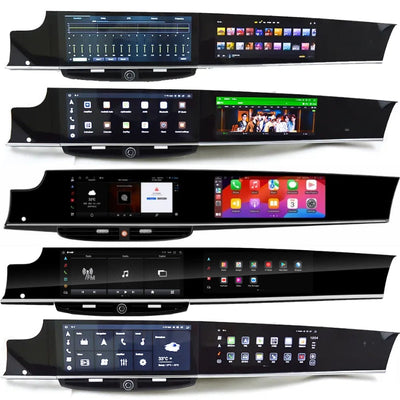 Autoradio CarPlay Double Écran pour Porsche Panamera 4Go 64Go