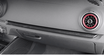 Garniture de Tableau de Bord Effet Carbone pour Audi A3 8V