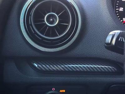Garniture de Tableau de Bord Effet Carbone pour Audi A3 8V