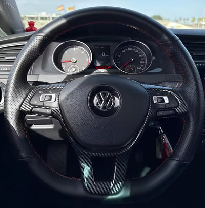 Becquet Voiture Garniture Carbone pour Tableau de Bord Volkswagen Golf 7