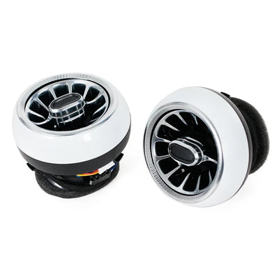 Mercedes-Benz Kit 4 Garnitures de Ventilation Turbo Tableau de Bord