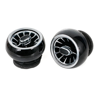 Mercedes-Benz Kit 4 Garnitures de Ventilation Turbo Tableau de Bord