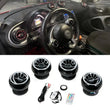 Garnitures de Ventilation Turbine Mercedes-Benz – Kit de 4 Aérateurs avec Télécommande