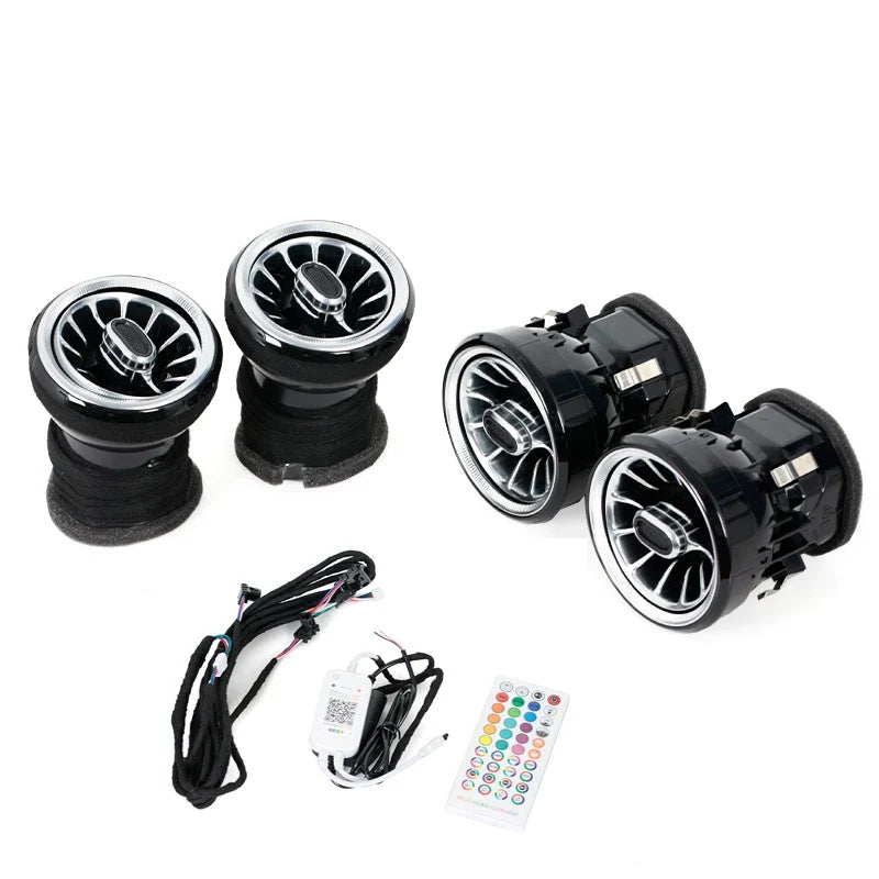 Bouches d'Aération Turbine Mercedes Sprinter – Lot de 4 avec boîtier de commande et télécommande, vue 9