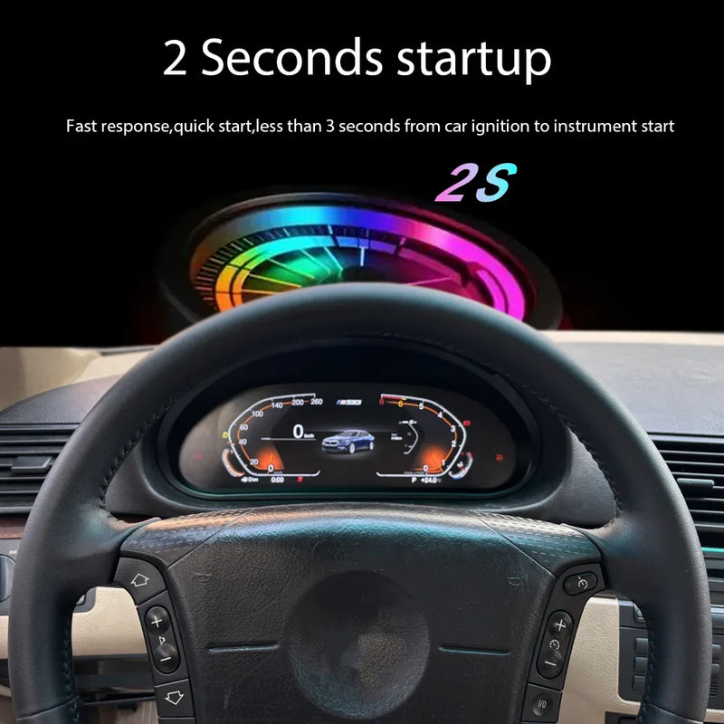 Compteur Digital BMW E46 M3 (1998-2006) – Écran 10,25 Pouces, avec ou sans CarPlay sans fil, vue 5