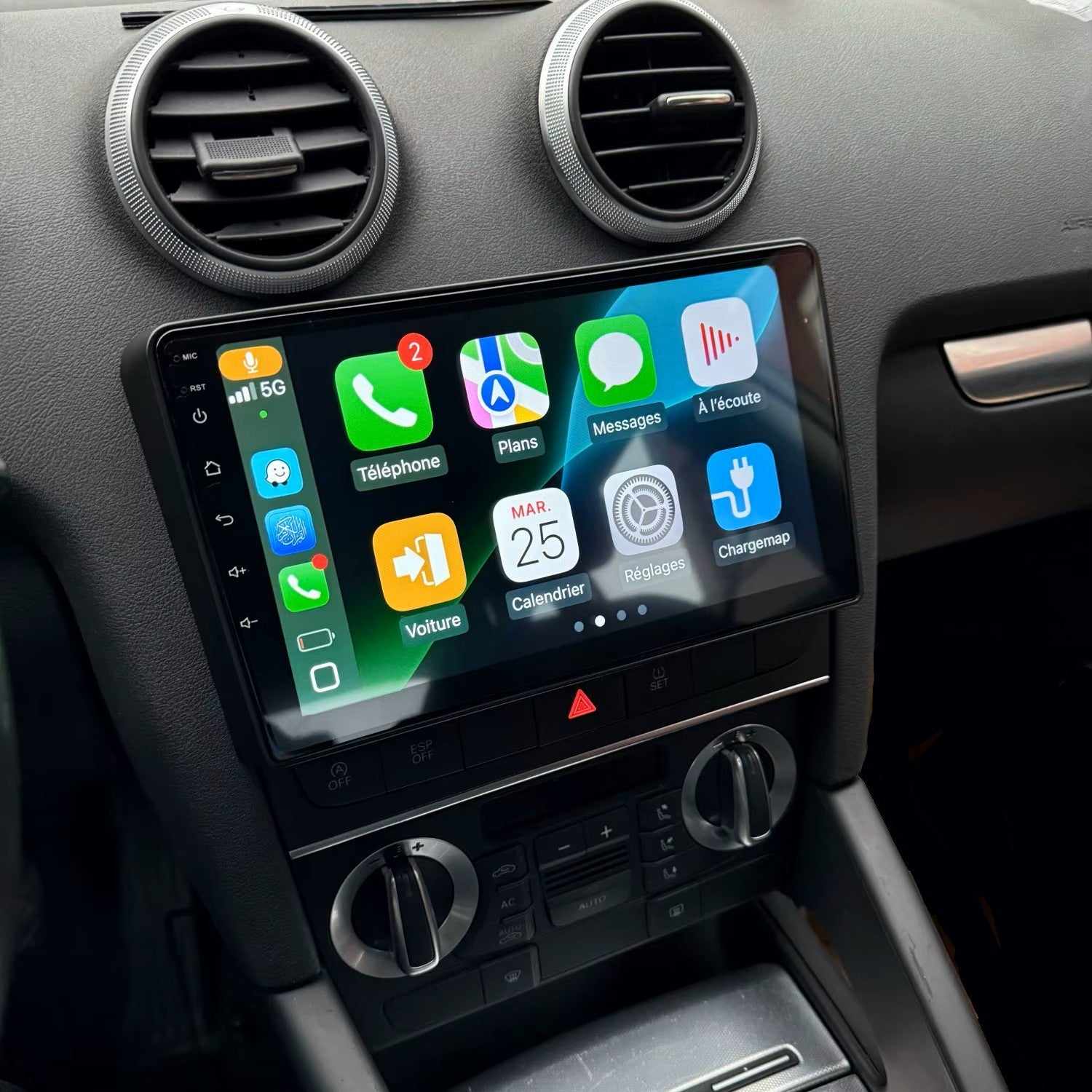 Module CarPlay Android Auto Sans Fil Pour Audi A3 8P