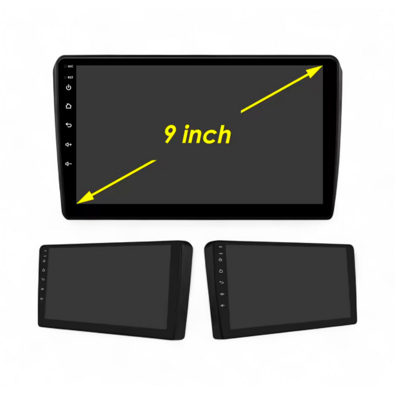 Autoradio CarPlay Audi A3 8P (2003-2013) – Écran 9 pouces, Android 13, choix du système audio, vue 4