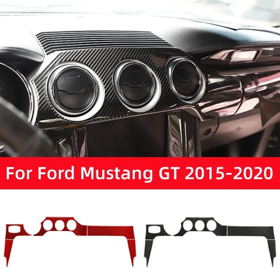 Ford Mustang GT Sticker Tableau de Bord Carbone 2015-2021