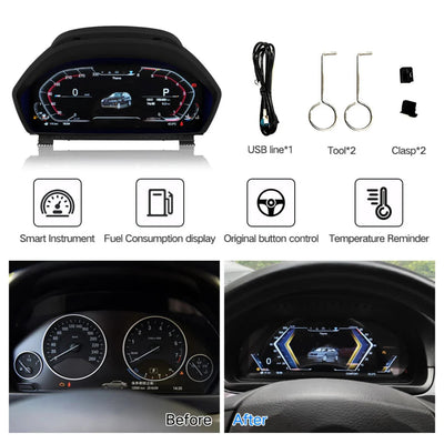 Thèmes du tableau de bord digital BMW F30 et F32