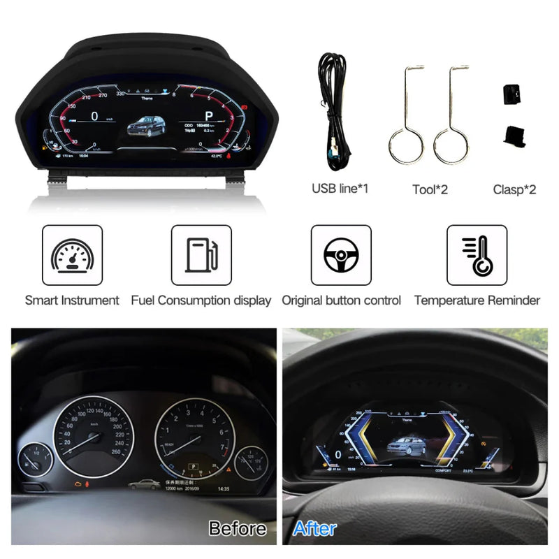 Virtual Cockpit BMW Série 4 F32 F33 F36 compteur digital NBT EVO