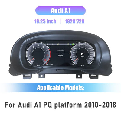 Audi A1 2010-2018 Tableau de Bord Numérique Cockpit Virtuel