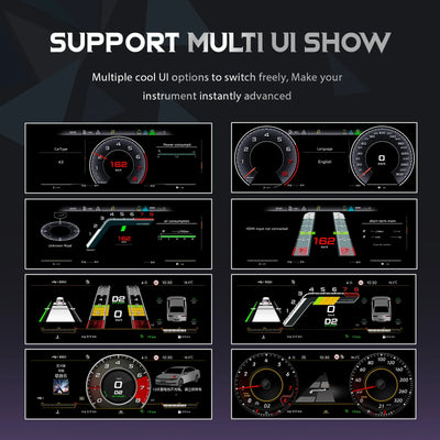 Tableau de Bord Numérique Audi A4 B8 2008-2012