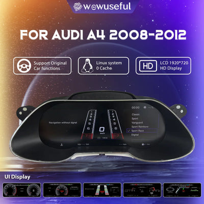 Tableau de Bord Numérique Audi A4 B8 2008-2012
